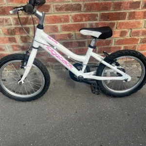 Ridgeback Melody kid bicycle white with lights 16inch wheels - Image 5