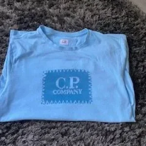 Men's CP Company Sky Blue T-Shirt Size M - Image 4