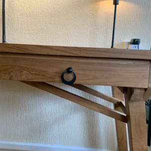 Mango Wood Desk in Great Condition - Image 4