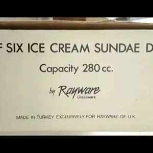 GOURMET KITCHEN ICE CREAM SUNDAE DISHES x 5 - Image 4