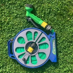 Garden lay flat hose set