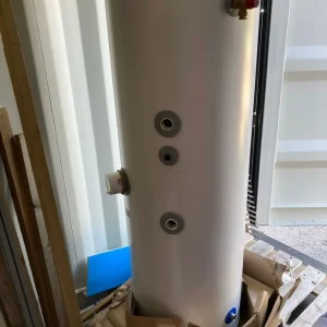 Slimline hot water cylinder - 180litre unvented