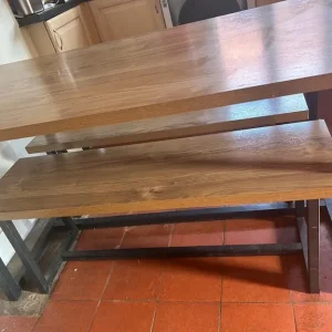 Dining table with bench - Image 4