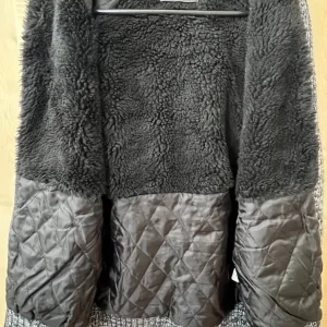 Men’s Grey Fleeced Hooded Jacket Size Small - Image 3