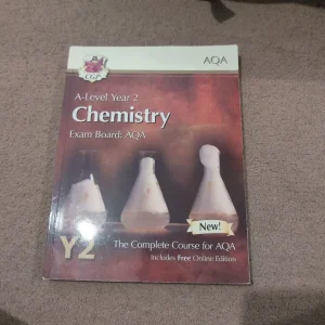 A-level Year 2 chemistry AQA book