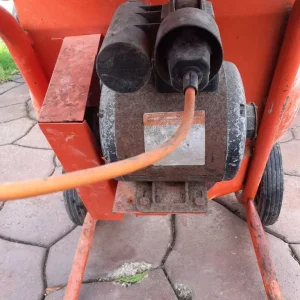 BELLE 240V Cement Mixer with Stand - Image 4
