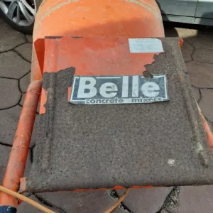 BELLE 240V Cement Mixer with Stand - Image 5
