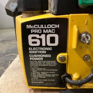 McCulloch Pro Mac 610 chainsaw