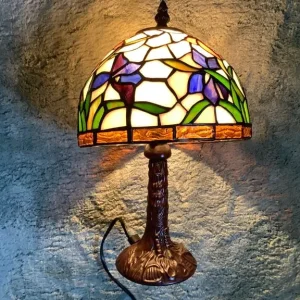 TIFFANY STYLE TABLE LAMP - Image 6
