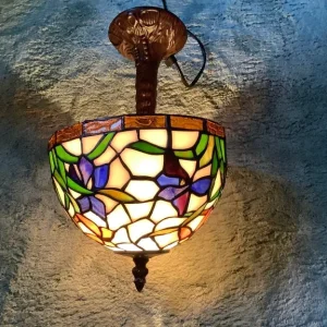 TIFFANY STYLE TABLE LAMP - Image 7