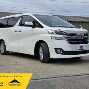2017 Toyota Vellfire 8-seater