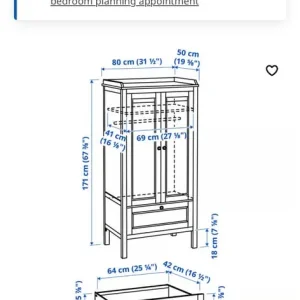IKEA White Wardrobe - Image 6