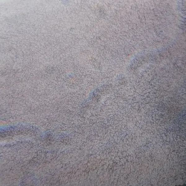 Large grey shaggy rug
