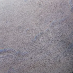 Large grey shaggy rug