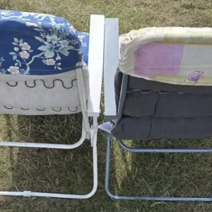 Garden chair and sun lounger pair - Image 2