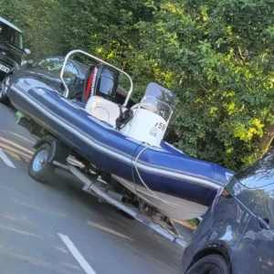 Avon 450 rib 60hp mercury - Image 7