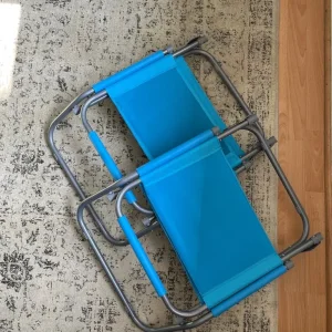 Lidl small beach chairs x 2