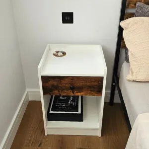 Two modern bedside tables