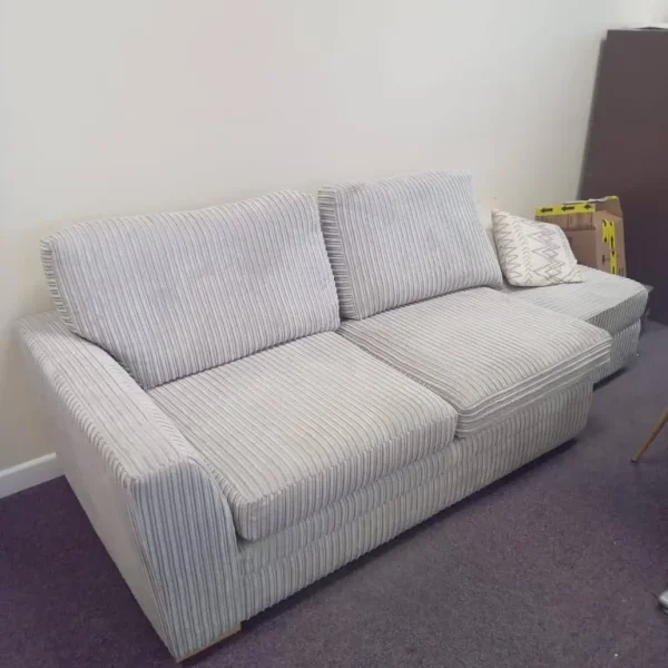 Grey sofa bed