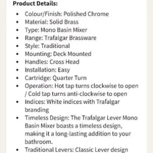 Chatsworth Traditional Blue Semi Recessed Bathroom Vanity Sink Unit with Lever Mixer Tap - Image 5