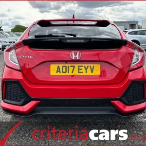 2017 Honda Civic VTEC SR Hatchback Manual - Image 8