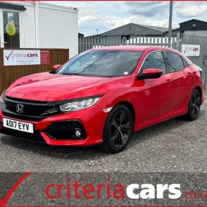2017 Honda Civic VTEC SR Hatchback Manual
