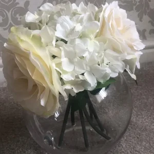 Glass Flower Bowl - Image 2