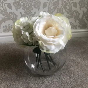 Glass Flower Bowl - Image 3