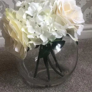 Glass Flower Bowl - Image 4
