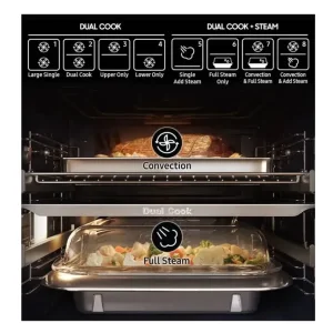 Samsung Bespoke Series 6 Oven Clean Navy with Dual Cook, Meat Probe, Air Sous Vide - Image 8