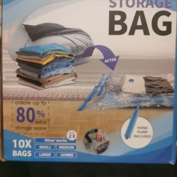 Vacuum storage bag