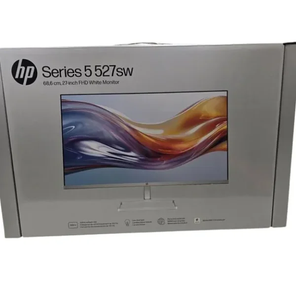 HP Series 5 27" FHD White Monitor