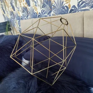 6 Gold Pendant Light Shades - Can Be Bought Individually - Image 2