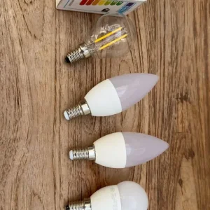 E14 LED Bulbs - 7 Free Assorted