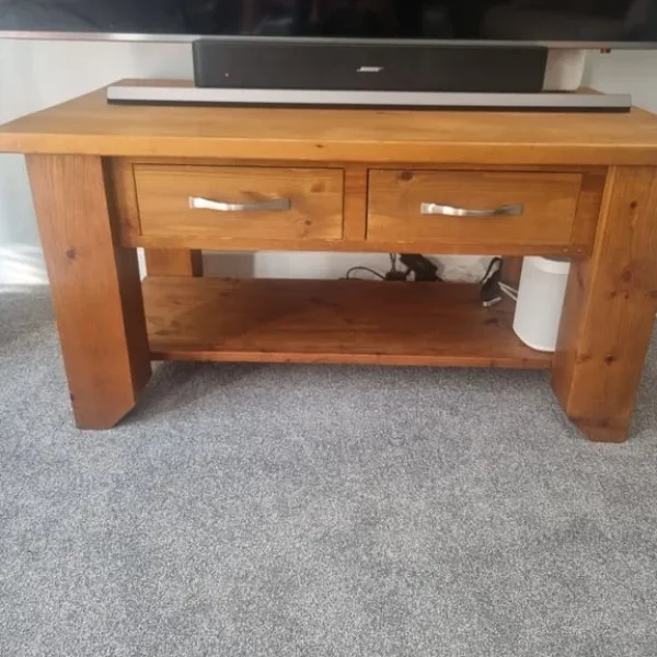Pine coffee table
