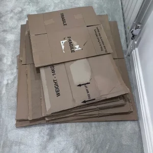 Cardboard boxes