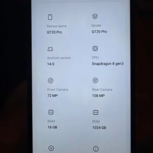 Infinix GT20 Pro 1TB unlocked - Image 3