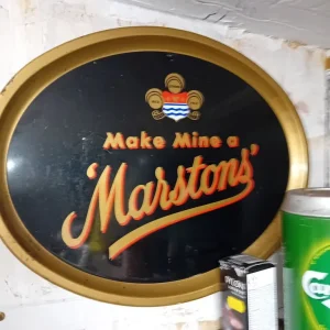 Vintage pub trays