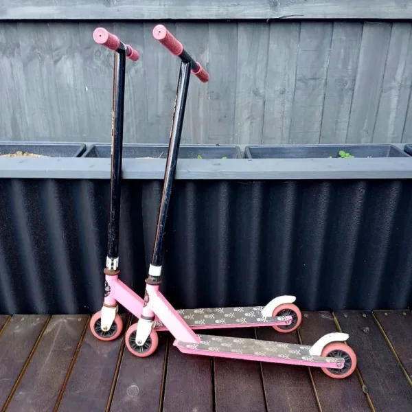 2x Zinc Scooters