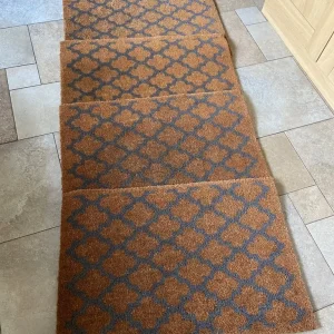4 Large Decorative Indoor or Sheltered Outdoor Mats