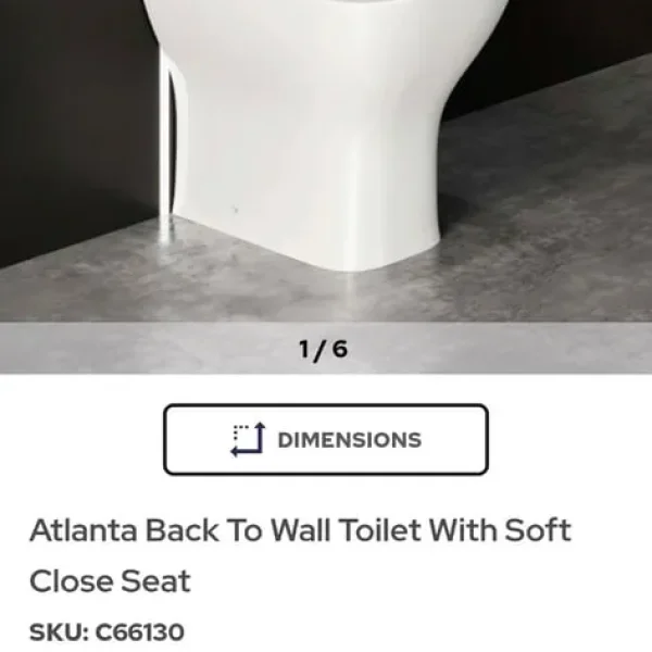 Back To Wall Toilet