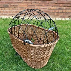 Basil Pasja Animals bike basket with dome wire cover - Image 2