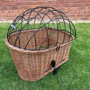 Basil Pasja Animals bike basket with dome wire cover - Image 3