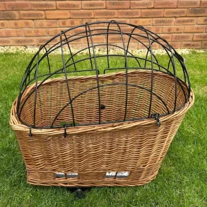 Basil Pasja Animals bike basket with dome wire cover