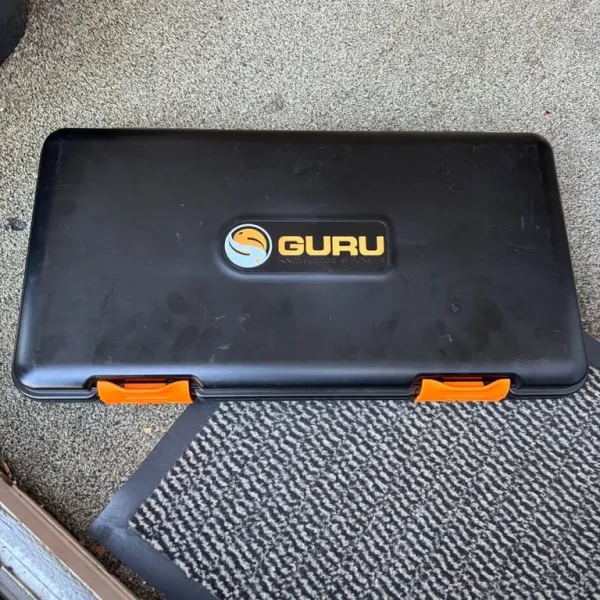 Guru XL fishing hook length box and some pre-tied hooks