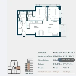 2 bedroom flat in Verto, Kyle, East Ayrshire (2 bed) - Image 2