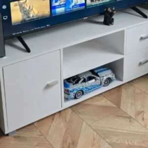 White TV unit - Image 3