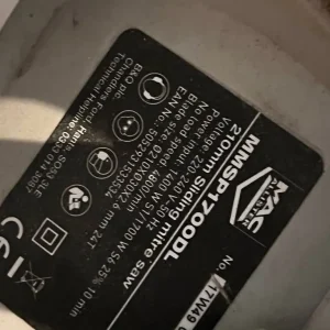 Mac Allister Mitre Saw – Missing Locking Screw
