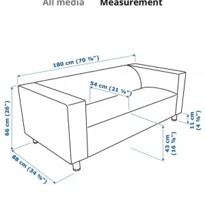 Kipplan Sofa with Cover - Image 2