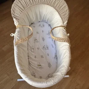 moses basket with stand